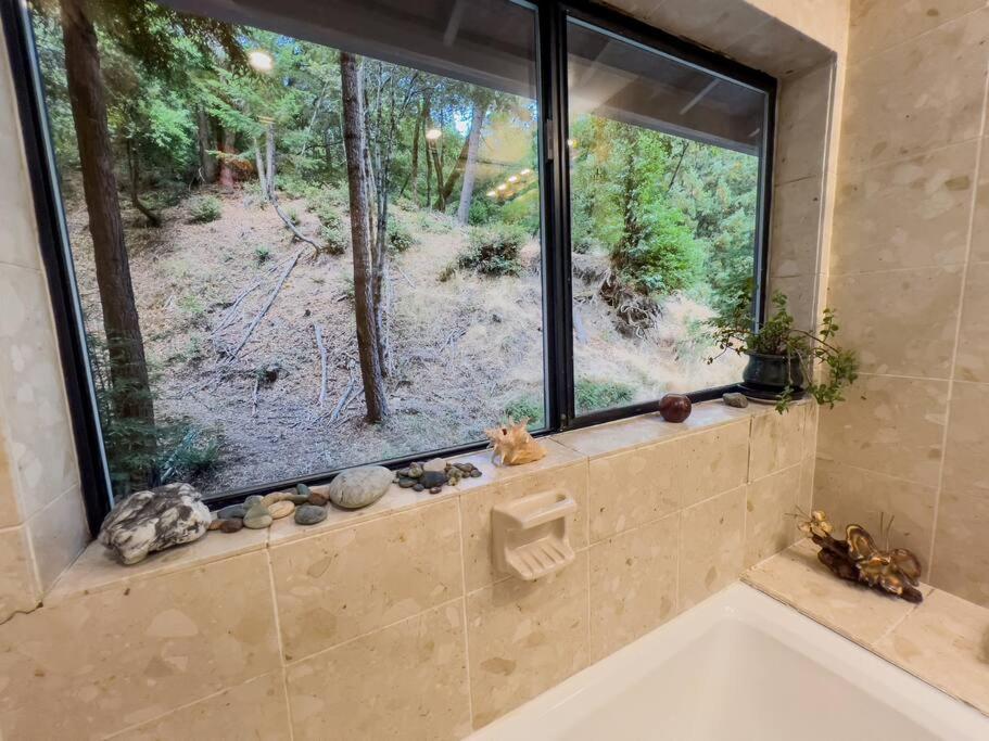 Little House In The Redwoods With A Hot Tub! Leilighet Garberville Eksteriør bilde
